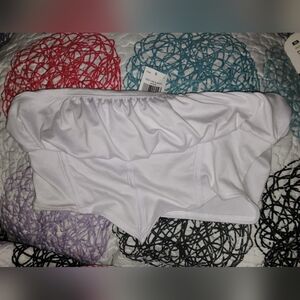 Brand New White Tube Top, size Large